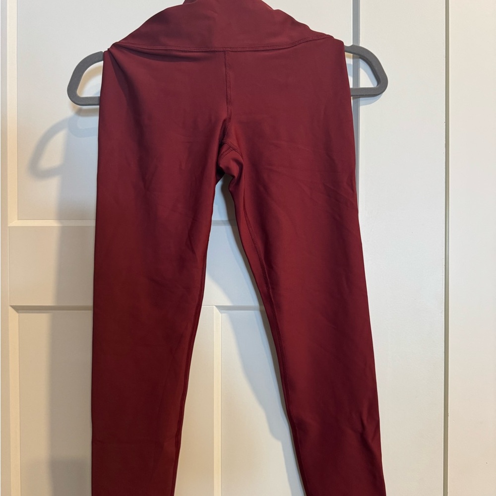 Athleta Interval Leggings- Redwood NO TAGS NEVER WORN